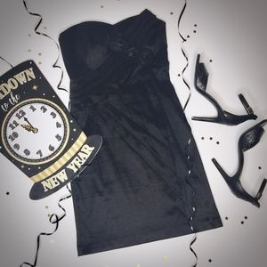 Strapless Little Black Cocktail Party Dress  LBD